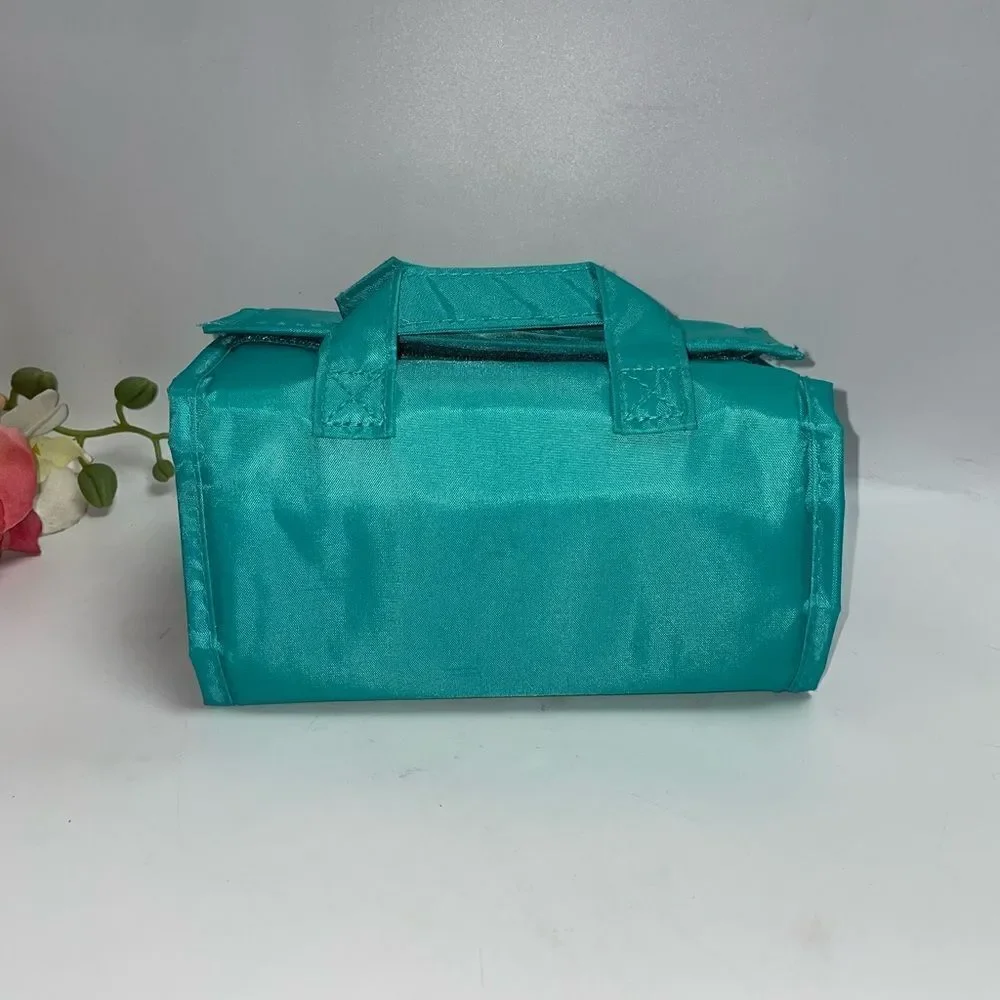 Joy Mangano Teal Women's Toiletries Travel Bag